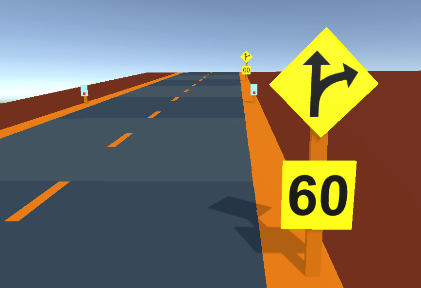 VR Drivin Road Signs