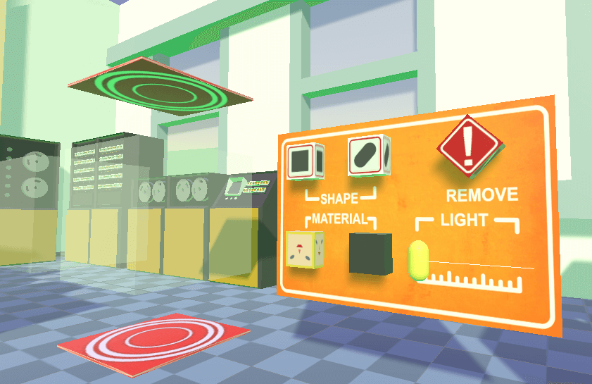 VR Settings Cotrol Panel